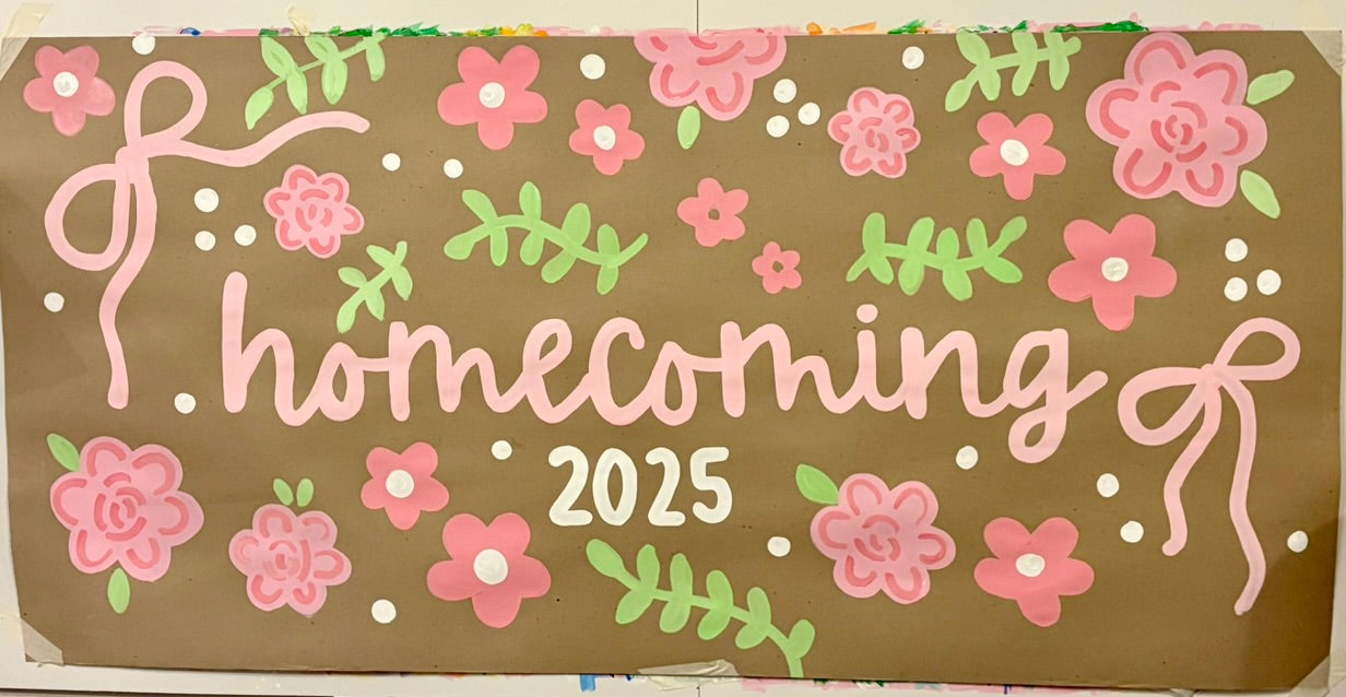 Custom Hand-Painted Banner