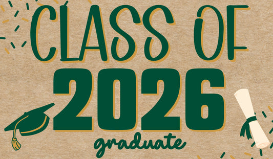 Ready to Ship Hand-Painted Banner - Graduation